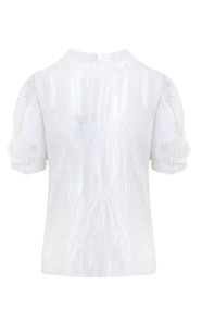 The Musthaves Ruffle Top Detailed Flower