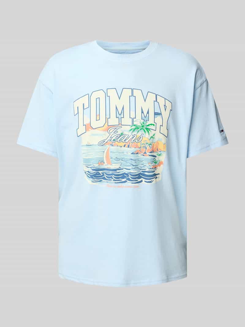 TOMMY JEANS T-shirt TJM RLX ARCH SAILING SS TEE EXT