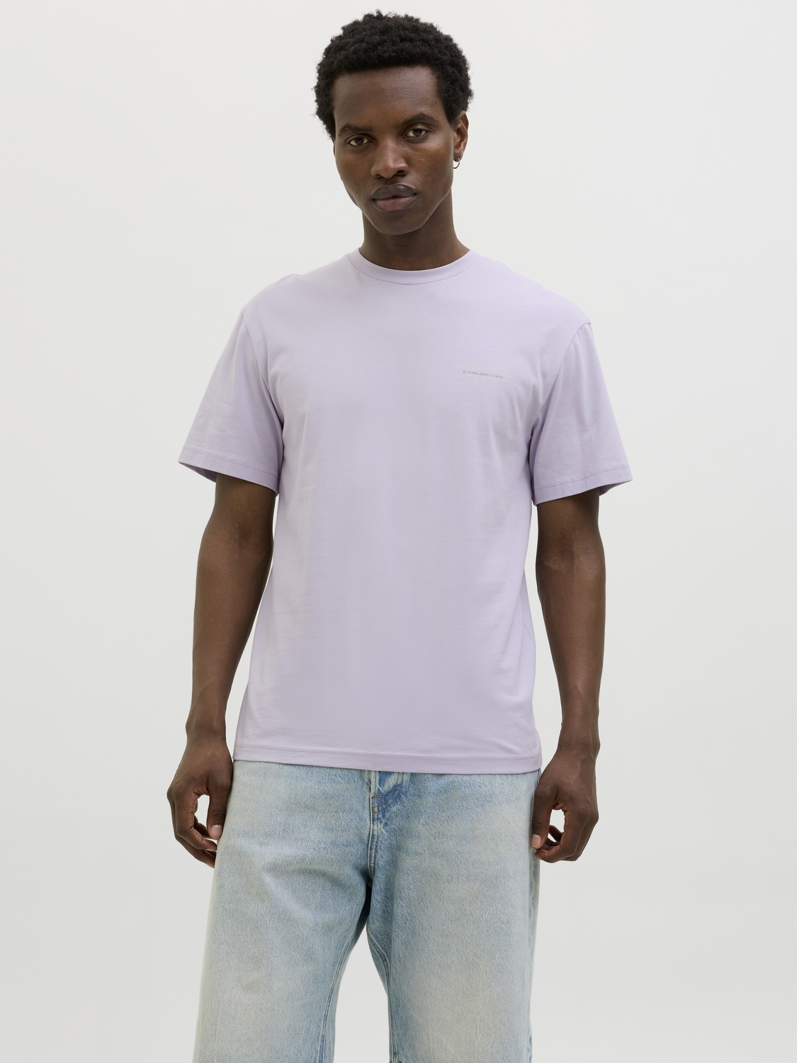 Jack & Jones Shirt met ronde hals JJSUMMER VIBES TEE SS CREW NECK LN