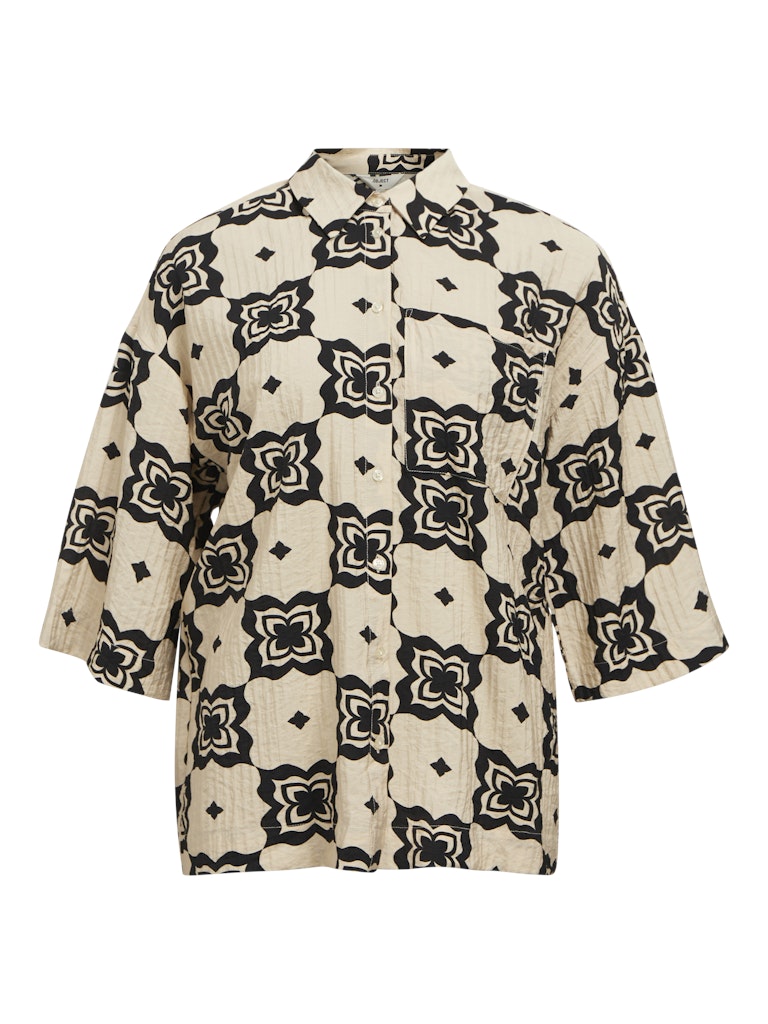 Object objella 3/4 shirt 138 23046478 sandshell