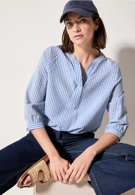 Cecil Klassieke blouse met streepmotief