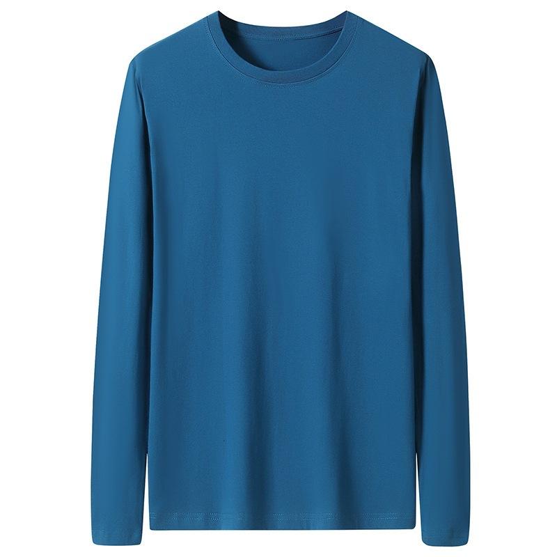 SSSN MEN Clothing 4XL 5XL Plus Size T-shirts Heren Lange Mouwen Katoenen Tops Heren T-shirts Basic Effen T-shirts T-shirts Ondergoed 3XL