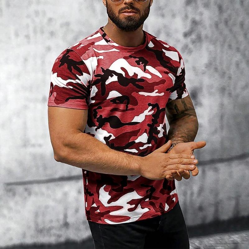 Explorer Outdoors Zomer T-shirt Herenmode Camouflage Bedrukt Outdoor Korte Mouw Casual T-shirt 3D Grote Maat Heren Top S