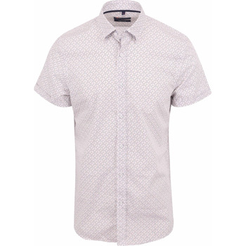 Suitable Overhemd Lange Mouw  Short Sleeve Overhemd Print Multicolour