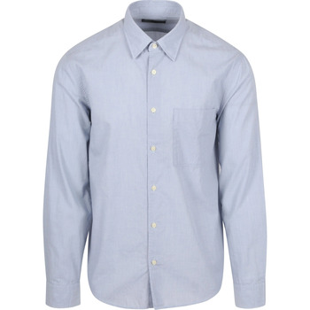 Marc O'Polo Overhemd Lange Mouw  Overhemd Soft Blauw