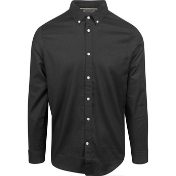 Scotch & Soda Overhemd Lange Mouw Scotch & Soda Core Oxford Overhemd Zwart