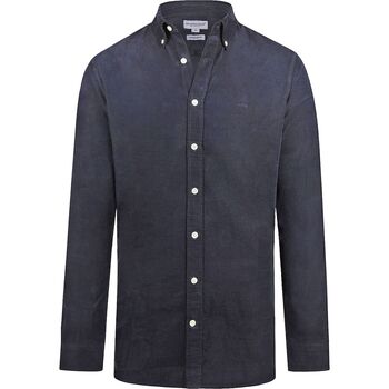 Mcgregor Overhemd Lange Mouw  Overhemd Corduroy Navy