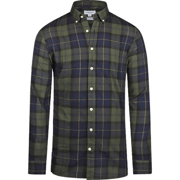 Mcgregor Overhemd Lange Mouw  Overhemd Ruit Groen Blauw