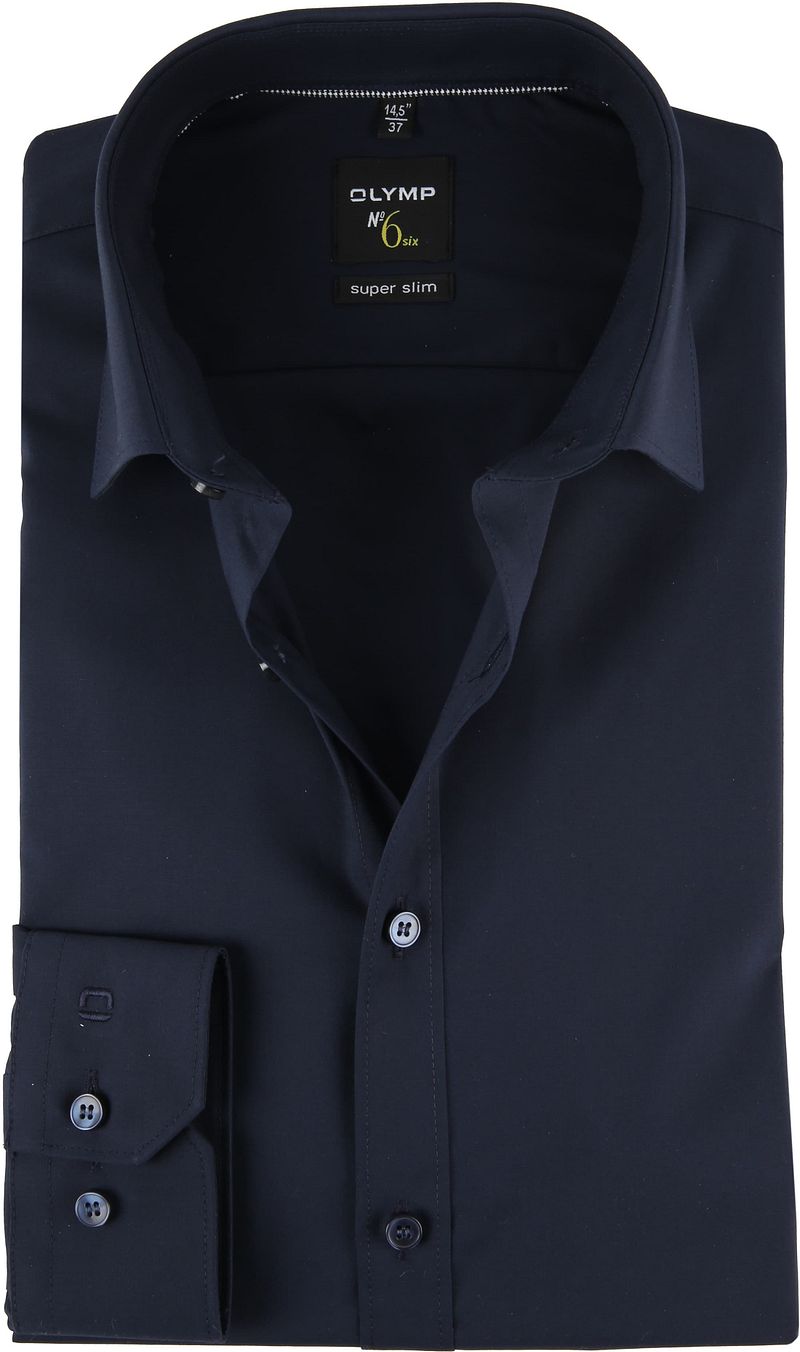 Olymp Overhemd N0.6 Navy