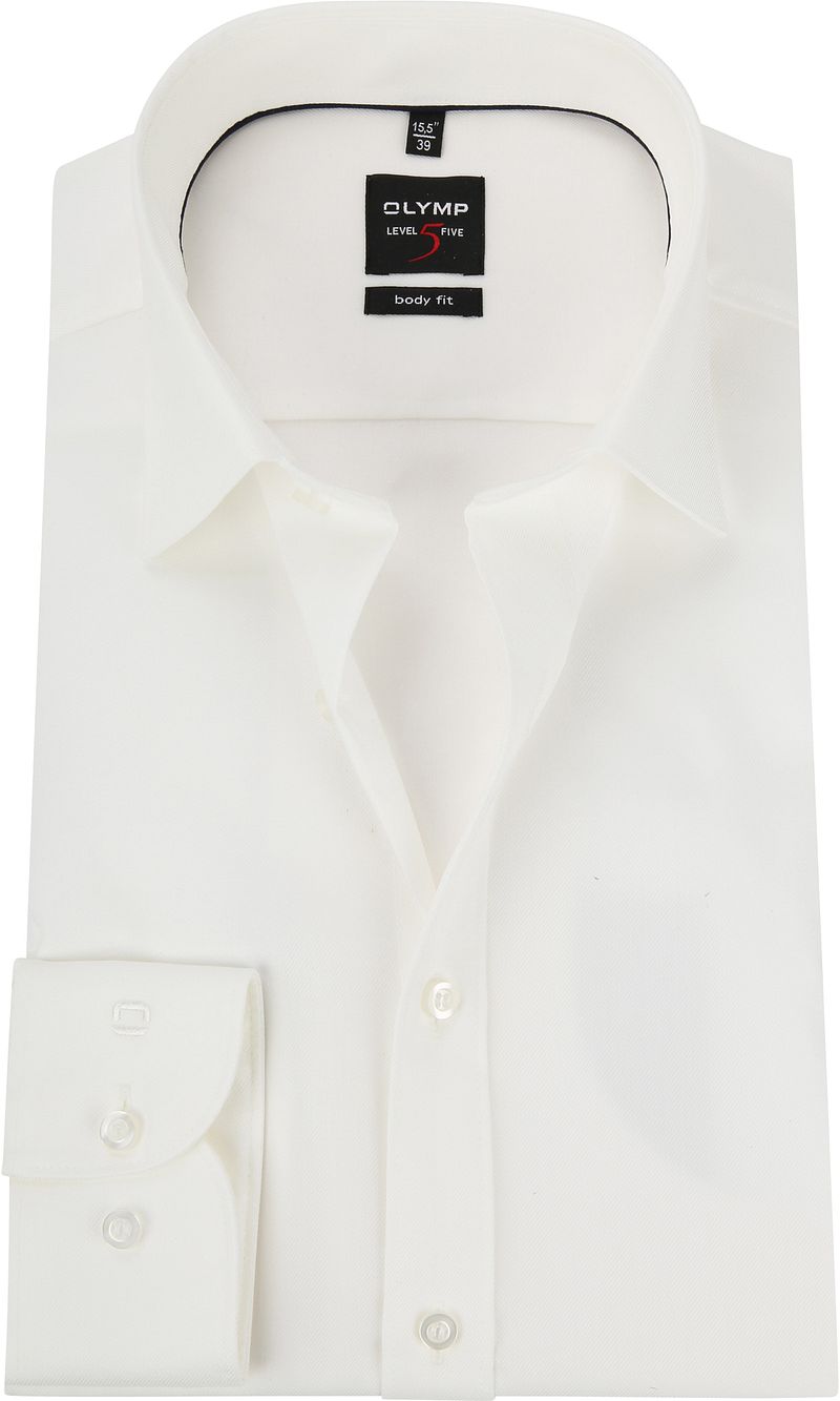 Olymp Overhemd Level 5 BF Off-White