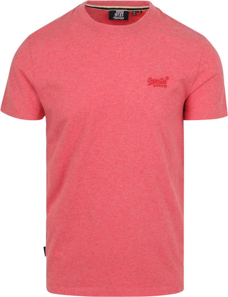 Superdry Classic T-Shirt Melange Roze