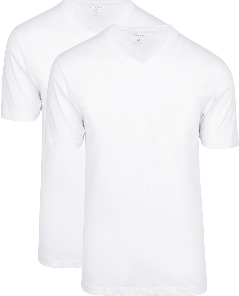 Olymp T-Shirt V-Hals 2Pack