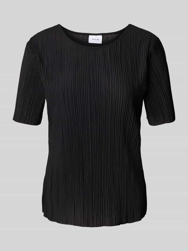 Vila Shirt met korte mouwen VIPLISA O-NECK S/S TOP - NOOS