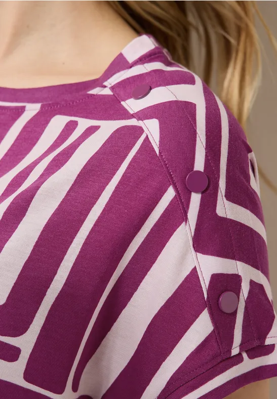 Cecil T-shirt met print all-over