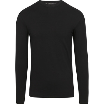 Garage T-shirt  Basic Longsleeve T-Shirt Stretch Zwart