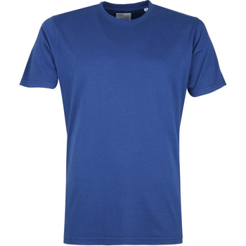 Colorful Standard T-shirt  Organic T-shirt Blauw