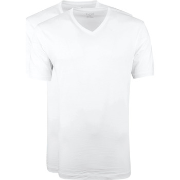 Olymp T-shirt  T-Shirt V-Hals 2Pack