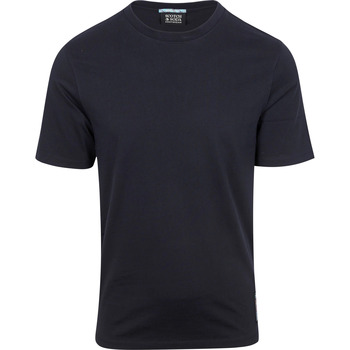 Scotch & Soda T-shirt Scotch & Soda Scotch Soda T-Shirt Artwork Zwart