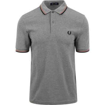 Fred Perry T-shirt  Polo M3600 Mid Grijs