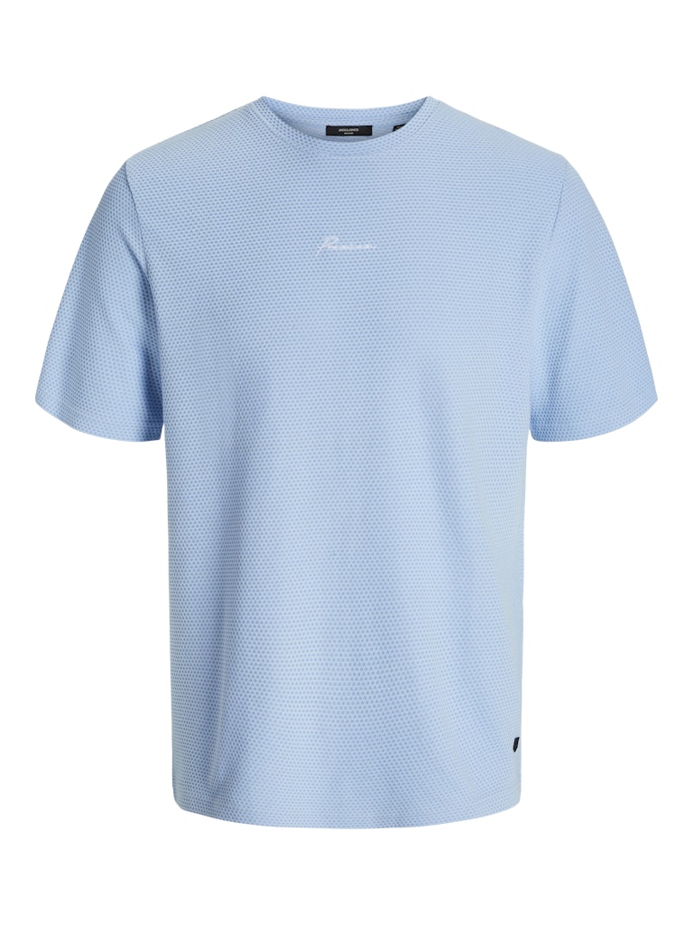 Jack & Jones jprblafranco ss tee crew neck ln 12175825 chambray