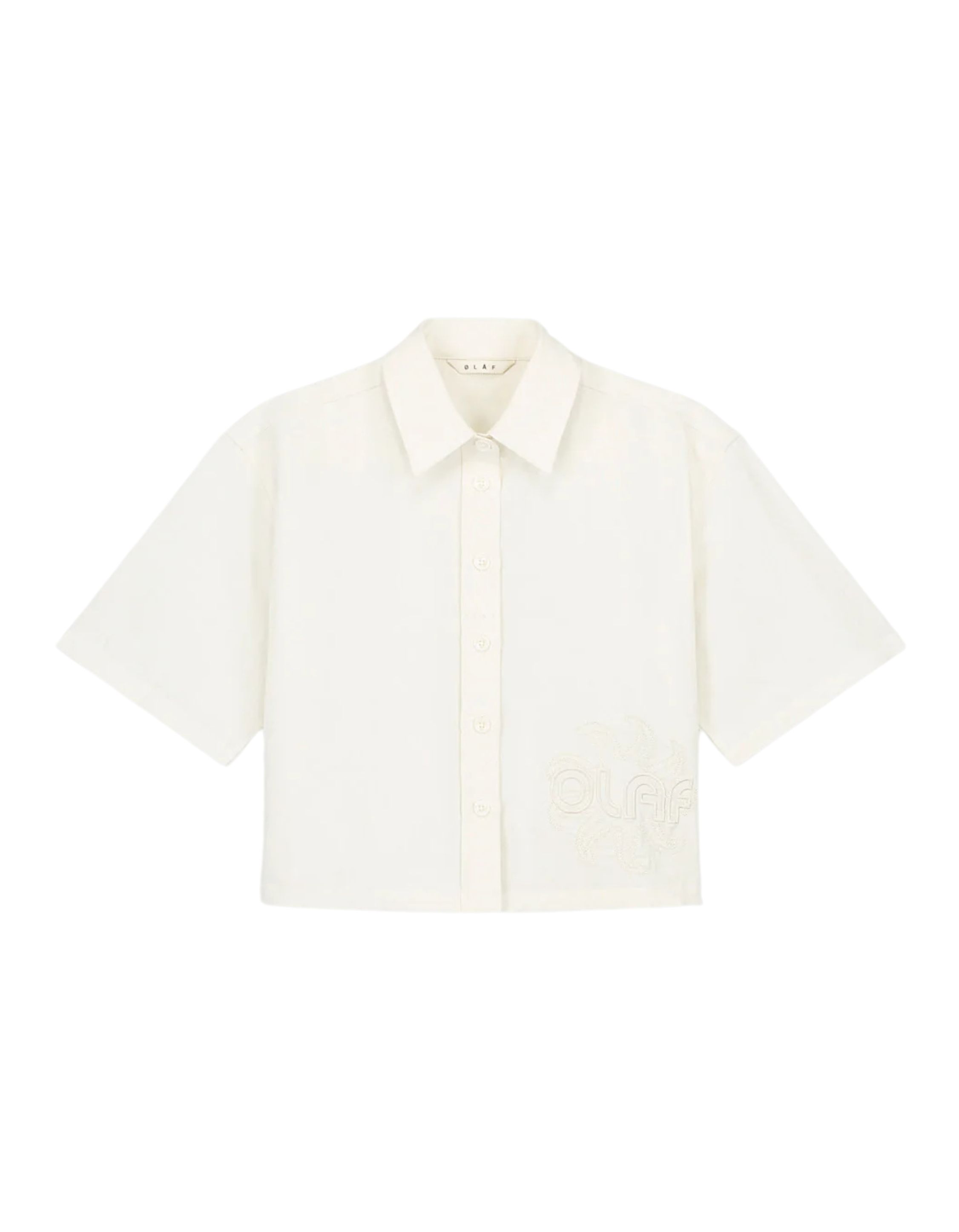 Olaf Hussein Cotton linen sun shirt blouses w210302