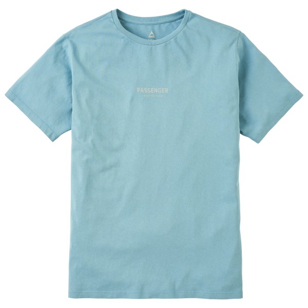 Passenger   Recycled Cotton T-Shirt - T-shirt, turkoois