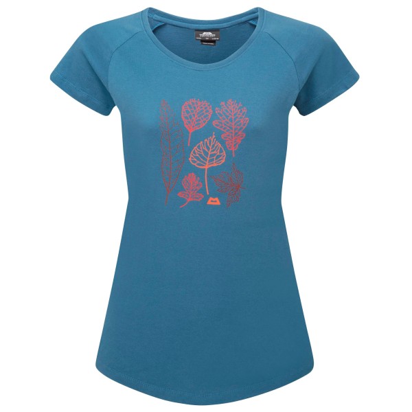 Mountain Equipment  Women's Leaf Tee - T-shirt, blauw