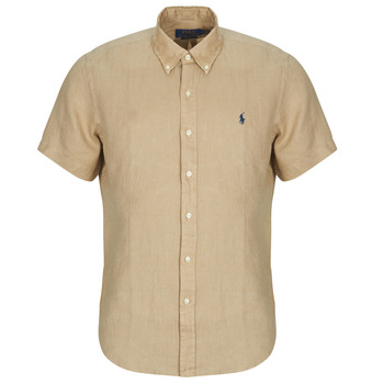 Polo Ralph Lauren Overhemd Korte Mouw  CHEMISE MANCHES COURTES COUPE DROITE EN LIN