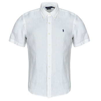 Polo Ralph Lauren Overhemd Korte Mouw  CHEMISE MANCHES COURTES COUPE DROITE EN LIN
