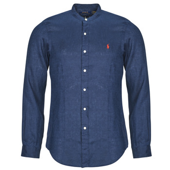 Polo Ralph Lauren Overhemd Lange Mouw  CHEMISE AJUSTEE SLIM FIT EN LIN COL MAO