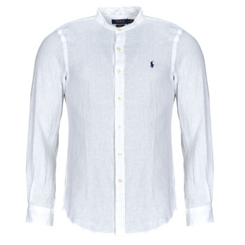 Polo Ralph Lauren Overhemd Lange Mouw  CHEMISE AJUSTEE SLIM FIT EN LIN COL MAO