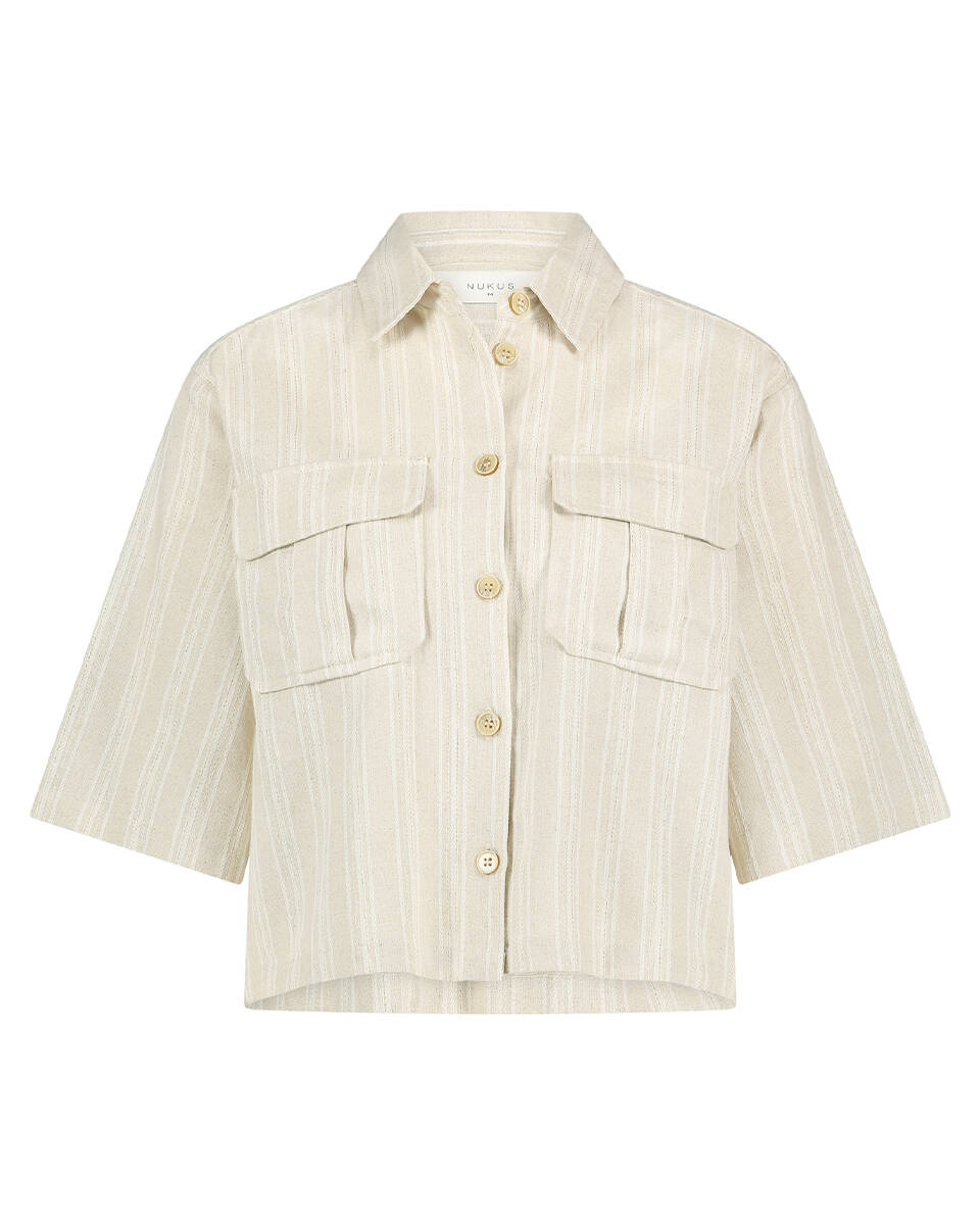 Nukus Blouse korte mouw nks02011 bodine