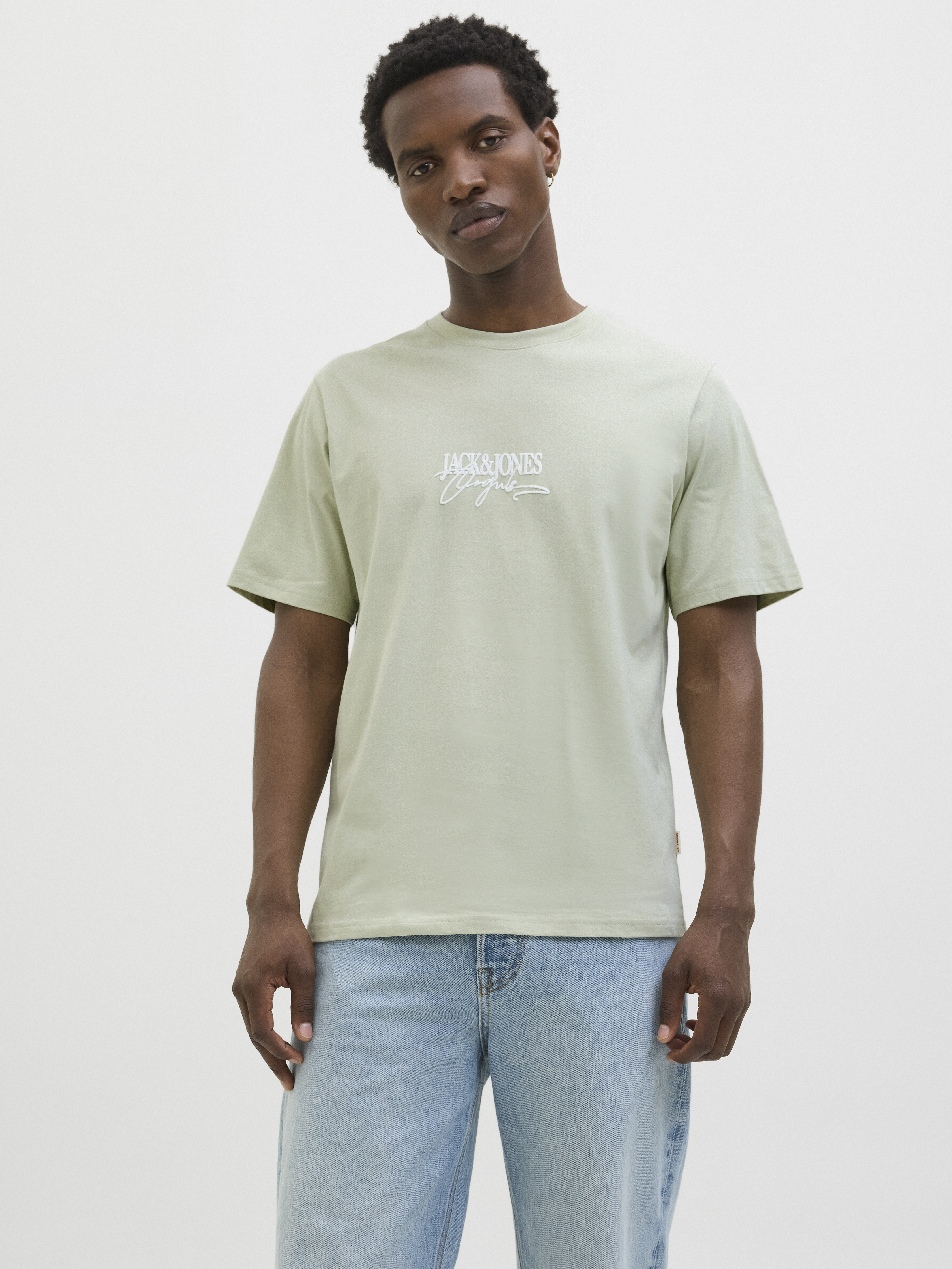 Jack & Jones Joralmeria branding tee ss crew nec