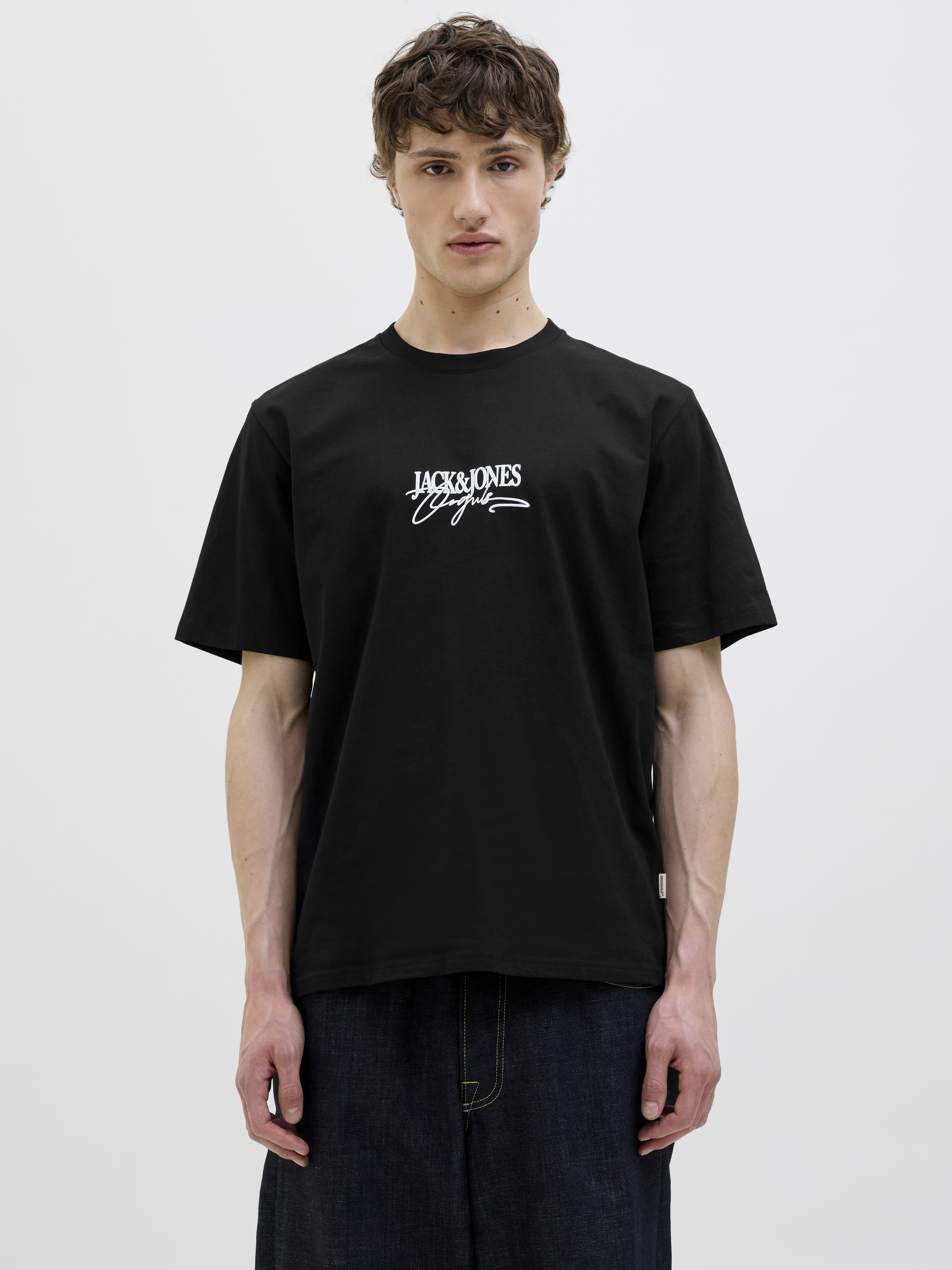 Jack & Jones Joralmeria branding tee ss crew nec