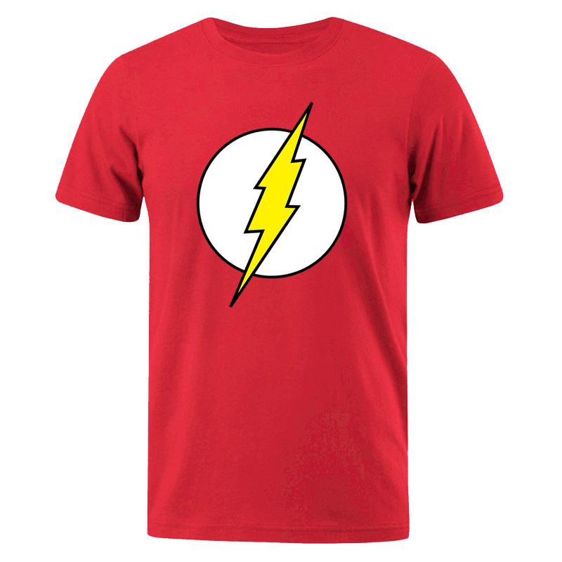 Enter Boutique Sports Clothing Collection The BIG BANG Theory T-shirt The Lightning Print T-shirt voor heren Katoenen oversized kleding Casual Street Korte mouwen Grappige T-shirts XS