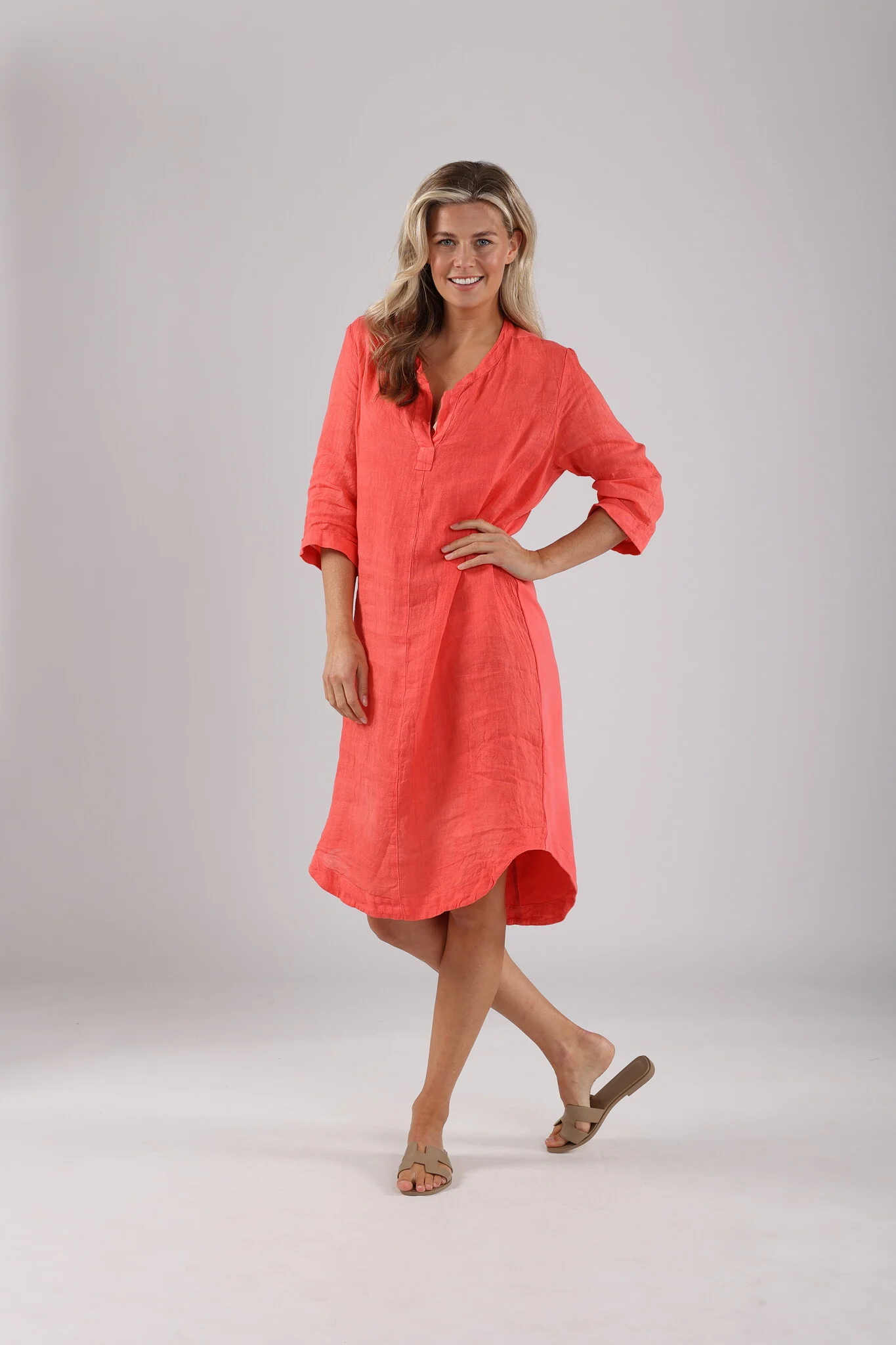Nukus Nks14015 61 kate dress mix coral