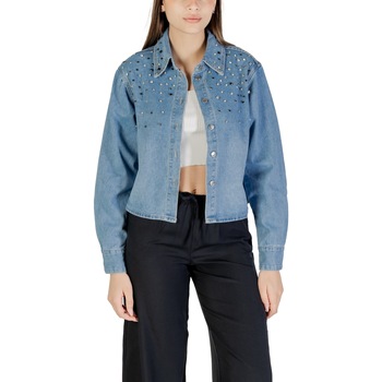 Only Overhemd  Onlmaggiemay Ls Rhinestone Dnm Shirt Mae 15341749