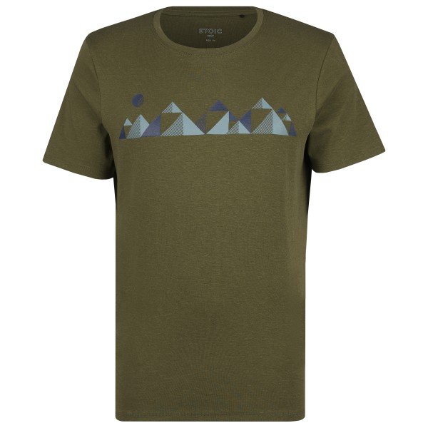 Stoic  Hemp30 AmalSt. Tee - T-shirt, olijfgroen