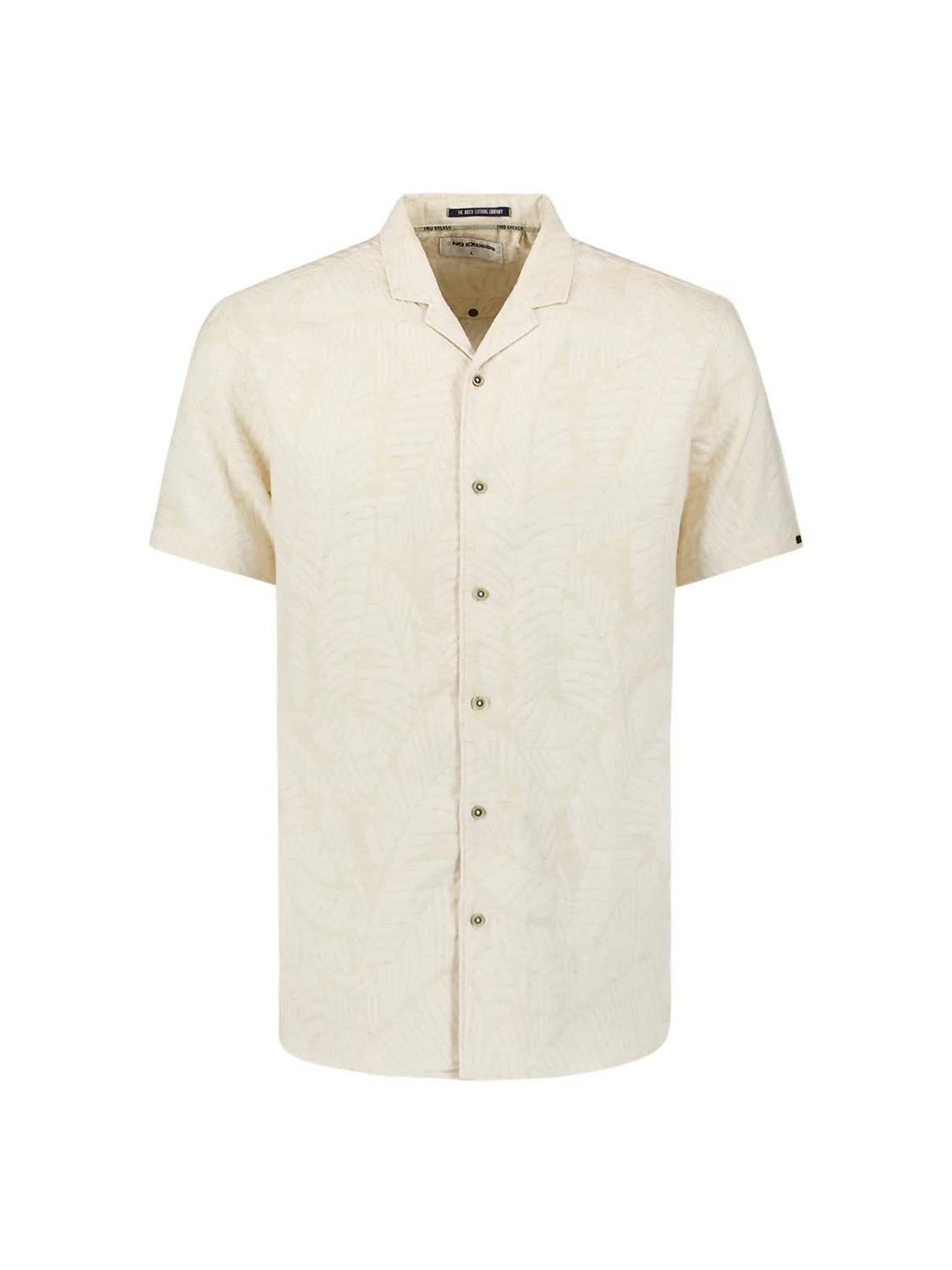 No Excess Heren overhemd 28440411 011 offwhite