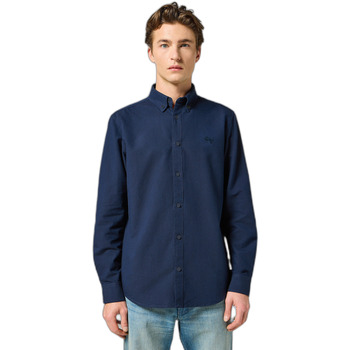 Wrangler Overhemd Lange Mouw  Chemise Oxford