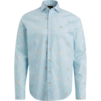 Vanguard Overhemd Lange Mouw  Overhemd Print Lichtblauw