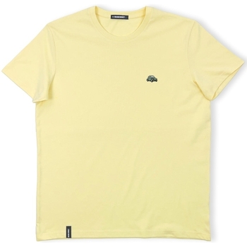 Organic Monkey T-shirt  Summer Wheels T-Shirt - Yellow Mango