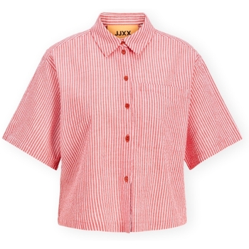 Jjxx Blouse  Windy Seersucker Shirt - Racing Red