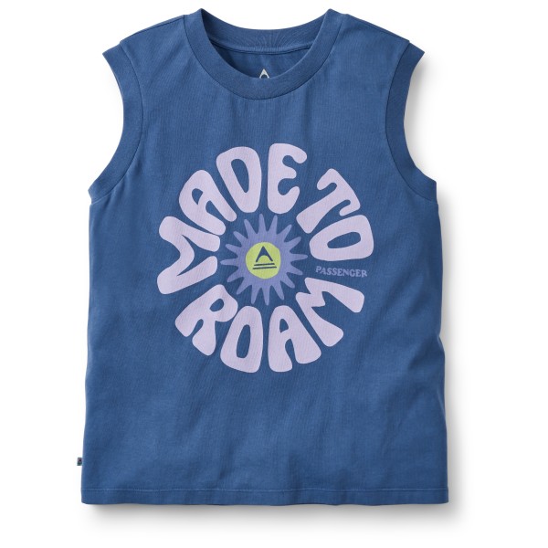 Passenger  Women's Easy Days Organic Cotton Vest - Top, blauw
