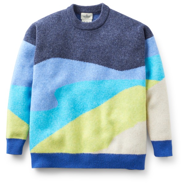Passenger  Women's Scenic Recycled Knitted Jumper - Trui, blauw