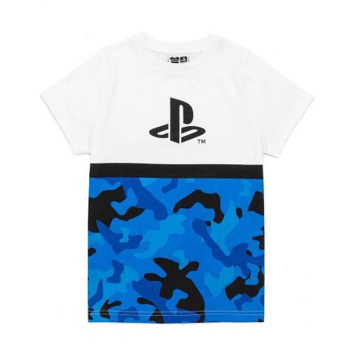 Playstation Boys Camo-logo-T-shirt 11-12