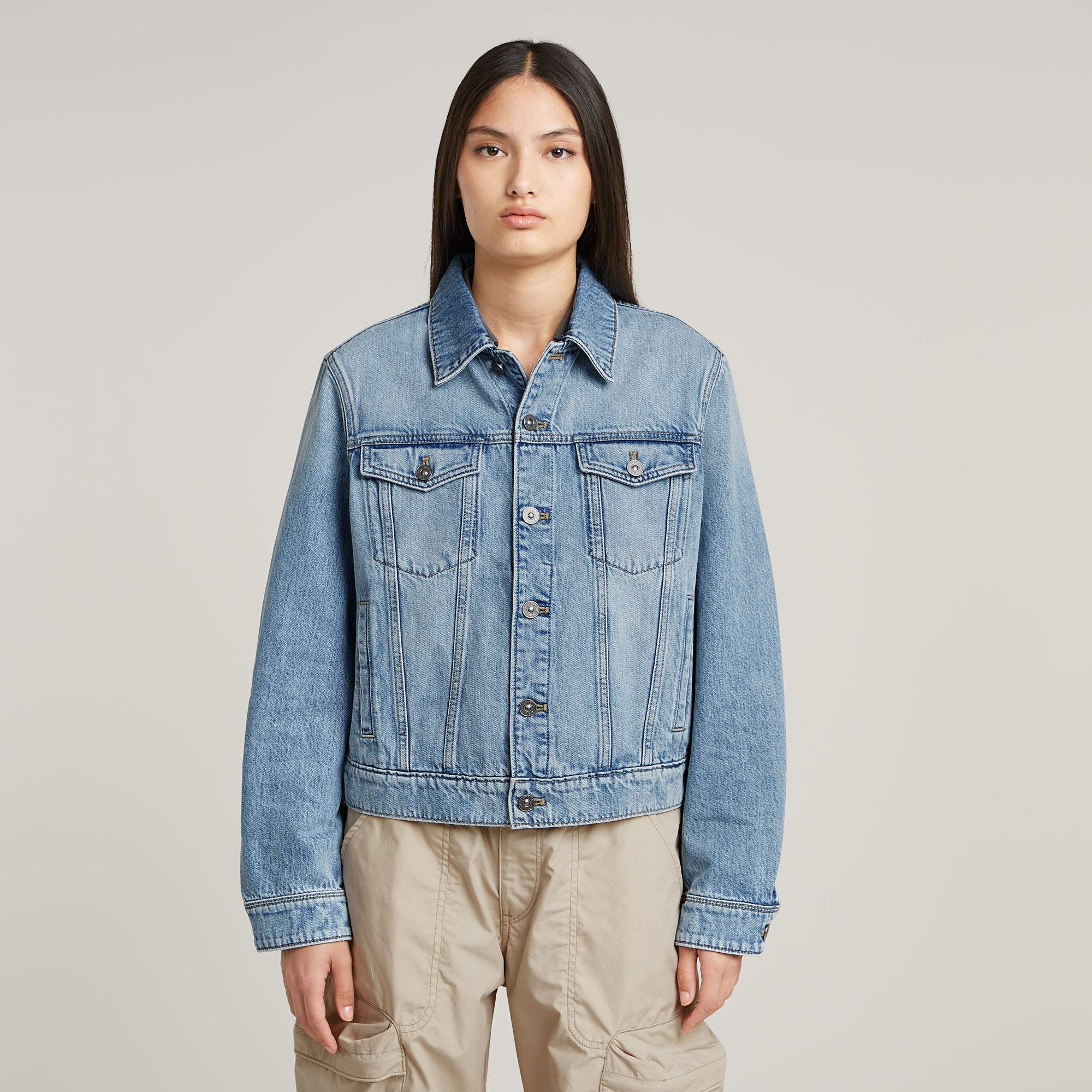 G-Star RAW True Denim Jack - Lichtblauw - Dames