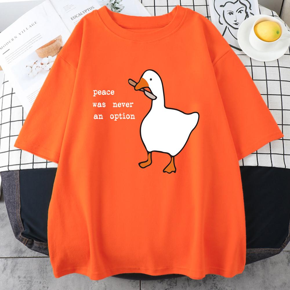 Enter Boutique Sports Clothing Collection Vrede was nooit een optie Prints Mans katoenen T-shirt Kleding Creativiteit Korte mouw Mode Casual Losse tops Heren T-shirt XS