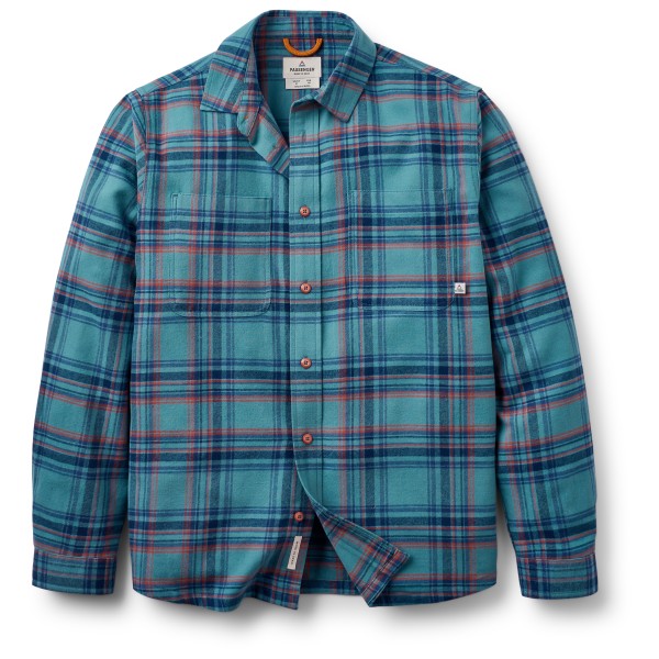 Passenger  Backcountry Check Light Shirt - Overhemd, blauw