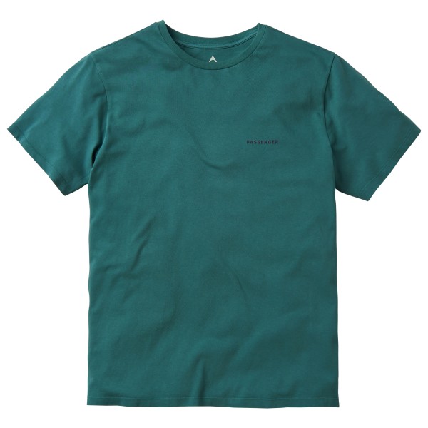 Passenger  Made To Roam Recycled Cotton T-Shirt - T-shirt, turkoois/blauw